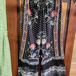 NWT Camilla Franks beaded silk pants XXL